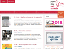 Tablet Screenshot of dworkossakow.pl